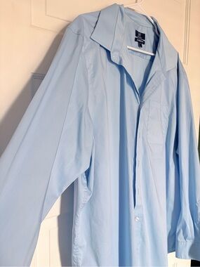 Men’s Light Blue Button-Down Shirt
